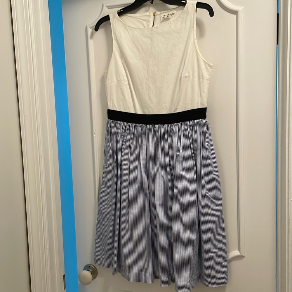 Kate Spade Broom Street New stork stripes dress